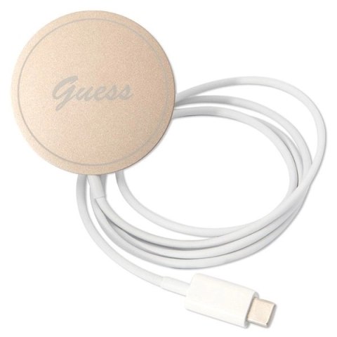 Etui Guess 4G Print MagSafe na iPhone 13 Pro + ładowarka indukcyjna - brązowe Etui Guess 4G Print MagSafe na iPhone 13 Pro + ładowarka indukcyjna - brązowe