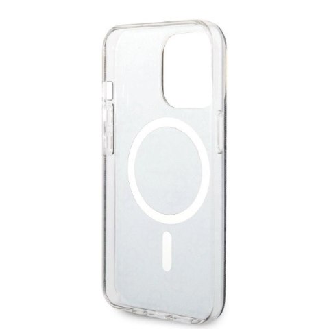 Etui Guess 4G Print MagSafe na iPhone 13 Pro + ładowarka indukcyjna - czarne Etui Guess 4G Print MagSafe na iPhone 13 Pro + ładowarka indukcyjna - czarne