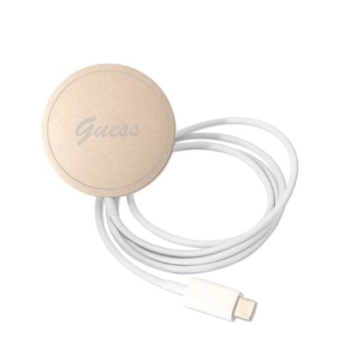 Etui Guess 4G Print MagSafe na iPhone 13 Pro + ładowarka indukcyjna - czarne Etui Guess 4G Print MagSafe na iPhone 13 Pro + ładowarka indukcyjna - czarne