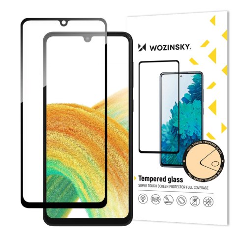 Wozinsky Full Glue Tempered Glass szkło hartowane do Samsung Galaxy A34 5G 9H na cały ekran z czarną ramką Wozinsky Full Glue Tempered Glass szkło hartowane do Samsung Galaxy A34 5G 9H na cały ekran z czarną ramką