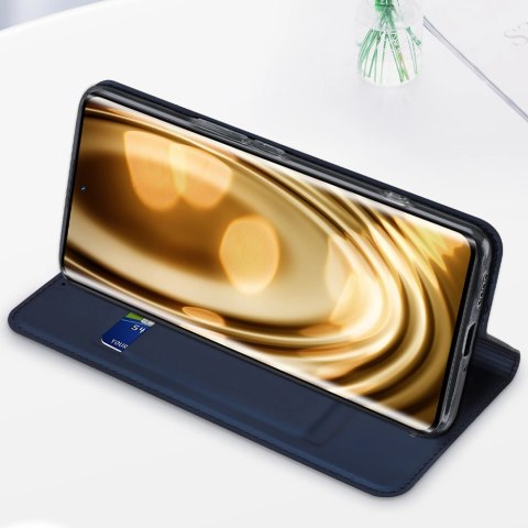 Dux Ducis Skin Pro etui do Samsung Galaxy A54 5G pokrowiec z klapką portfel na kartę podstawka niebieskie Dux Ducis Skin Pro etui do Samsung Galaxy A54 5G pokrowiec z klapką portfel na kartę podstawka niebieskie