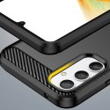 Carbon Case etui do Samsung Galaxy A04e elastyczny silikonowy karbonowy pokrowiec czarne Carbon Case etui do Samsung Galaxy A04e elastyczny silikonowy karbonowy pokrowiec czarne