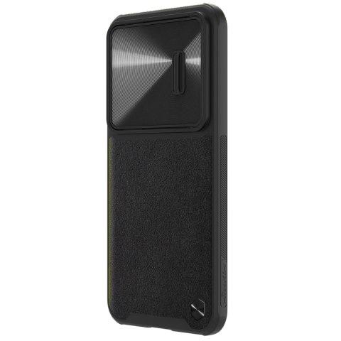Nillkin CamShield Leather S Case etui Samsung Galaxy S23+ pokrowiec z osłoną na aparat czarne Nillkin CamShield Leather S Case etui Samsung Galaxy S23+ pokrowiec z osłoną na aparat czarne