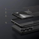 Nillkin CamShield Leather S Case etui Samsung Galaxy S23+ pokrowiec z osłoną na aparat czarne Nillkin CamShield Leather S Case etui Samsung Galaxy S23+ pokrowiec z osłoną na aparat czarne