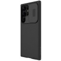 Nillkin CamShield Pro Case etui Samsung Galaxy S23 Ultra pokrowiec z osłoną na aparat czarne Nillkin CamShield Pro Case etui Samsung Galaxy S23 Ultra pokrowiec z osłoną na aparat czarne