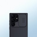 Nillkin CamShield Pro Case etui Samsung Galaxy S23 Ultra pokrowiec z osłoną na aparat czarne Nillkin CamShield Pro Case etui Samsung Galaxy S23 Ultra pokrowiec z osłoną na aparat czarne