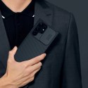 Nillkin CamShield Pro Case etui Samsung Galaxy S23 Ultra pokrowiec z osłoną na aparat czarne Nillkin CamShield Pro Case etui Samsung Galaxy S23 Ultra pokrowiec z osłoną na aparat czarne