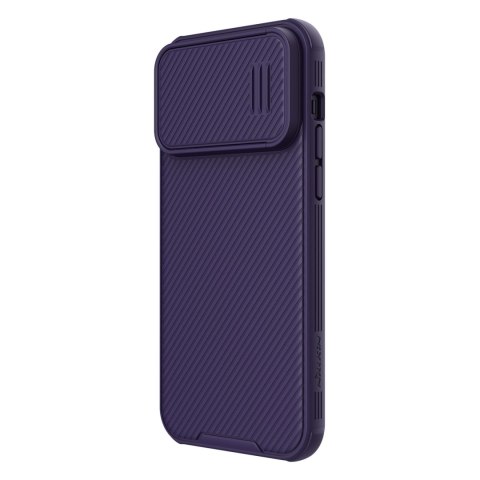 Nillkin CamShield S Case etui iPhone 14 Pro Max pancerny pokrowiec osłona na aparat fioletowe Nillkin CamShield S Case etui iPhone 14 Pro Max pancerny pokrowiec osłona na aparat fioletowe