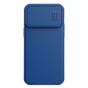 Nillkin CamShield S Case etui iPhone 14 Pro Max pancerny pokrowiec osłona na aparat niebieskie Nillkin CamShield S Case etui iPhone 14 Pro Max pancerny pokrowiec osłona na aparat niebieskie