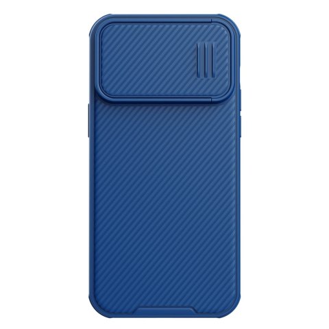 Nillkin CamShield S Case etui iPhone 14 Pro Max pancerny pokrowiec osłona na aparat niebieskie Nillkin CamShield S Case etui iPhone 14 Pro Max pancerny pokrowiec osłona na aparat niebieskie