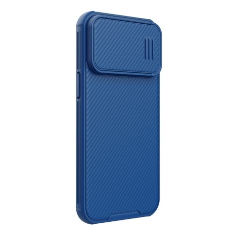 Nillkin CamShield S Case etui iPhone 14 Pro Max pancerny pokrowiec osłona na aparat niebieskie Nillkin CamShield S Case etui iPhone 14 Pro Max pancerny pokrowiec osłona na aparat niebieskie