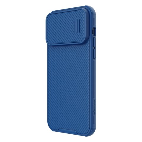 Nillkin CamShield S Case etui iPhone 14 Pro Max pancerny pokrowiec osłona na aparat niebieskie Nillkin CamShield S Case etui iPhone 14 Pro Max pancerny pokrowiec osłona na aparat niebieskie