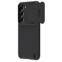 Nillkin Textured S Case etui Samsung Galaxy S23 pancerny pokrowiec z osłoną na aparat czarne Nillkin Textured S Case etui Samsung Galaxy S23 pancerny pokrowiec z osłoną na aparat czarne