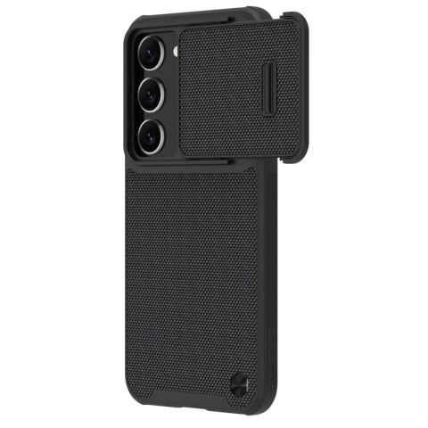 Nillkin Textured S Case etui Samsung Galaxy S23 pancerny pokrowiec z osłoną na aparat czarne Nillkin Textured S Case etui Samsung Galaxy S23 pancerny pokrowiec z osłoną na aparat czarne