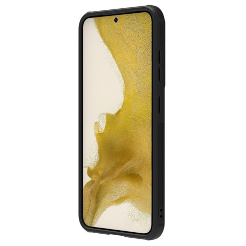 Nillkin Textured S Case etui Samsung Galaxy S23 pancerny pokrowiec z osłoną na aparat czarne Nillkin Textured S Case etui Samsung Galaxy S23 pancerny pokrowiec z osłoną na aparat czarne