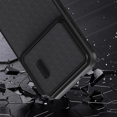 Nillkin Textured S Case etui Samsung Galaxy S23 pancerny pokrowiec z osłoną na aparat czarne Nillkin Textured S Case etui Samsung Galaxy S23 pancerny pokrowiec z osłoną na aparat czarne