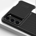Nillkin Textured S Case etui Samsung Galaxy S23 pancerny pokrowiec z osłoną na aparat czarne Nillkin Textured S Case etui Samsung Galaxy S23 pancerny pokrowiec z osłoną na aparat czarne