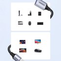 Ugreen przedłużacz adapter kabel przewód USB (męski) - USB (żeński) 3.0 5Gb/s 2m szary (US115) Ugreen przedłużacz adapter kabel przewód USB (męski) - USB (żeński) 3.0 5Gb/s 2m szary (US115)