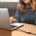Ugreen przedłużacz adapter kabel przewód USB (męski) - USB (żeński) 3.0 5Gb/s 2m szary (US115) Ugreen przedłużacz adapter kabel przewód USB (męski) - USB (żeński) 3.0 5Gb/s 2m szary (US115)