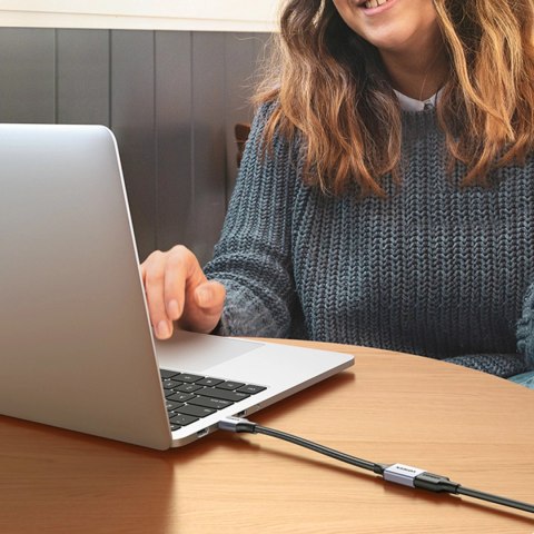 Ugreen przedłużacz adapter kabel przewód USB (męski) - USB (żeński) 3.0 5Gb/s 2m szary (US115) Ugreen przedłużacz adapter kabel przewód USB (męski) - USB (żeński) 3.0 5Gb/s 2m szary (US115)
