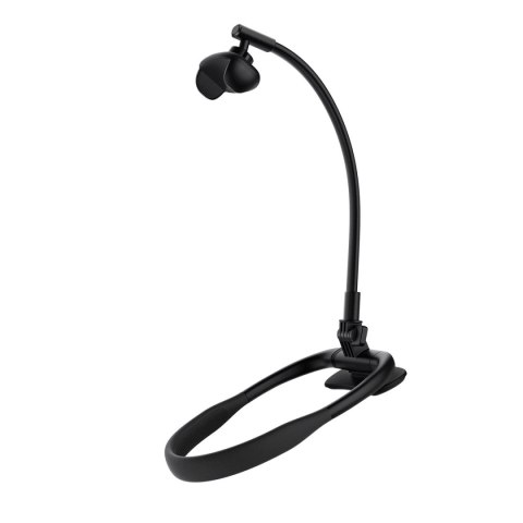Baseus ComfortJoy Series uniwersalny uchwyt na szyję, stojak na telefon czarny (LUGB000001) Baseus ComfortJoy Series uniwersalny uchwyt na szyję, stojak na telefon czarny (LUGB000001)
