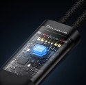 Baseus Flash Series Ⅱ kabel do szybkiego ładowania 2w1 USB-C - 2xUSB-C 100W 1.5m czarny