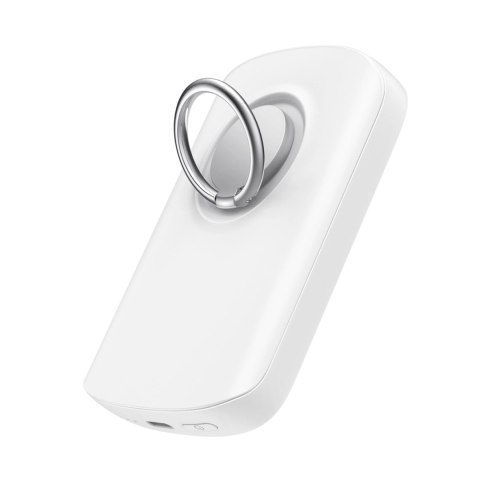 Joyroom powerbank indukcyjny 6000mAh z ringiem i podstawką do 20W biały (JR-W030) Joyroom powerbank indukcyjny 6000mAh z ringiem i podstawką do 20W biały (JR-W030)