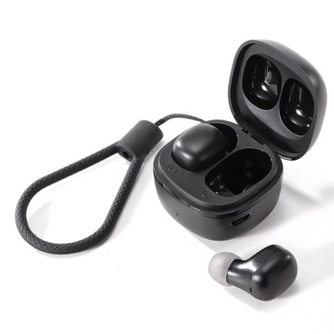 Joyroom słuchawki bezprzewodowe douszne TWS IP54 czarne (MG-C05) Joyroom słuchawki bezprzewodowe douszne TWS IP54 czarne (MG-C05)