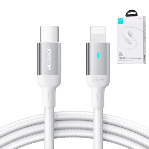 Kabel Joyroom Extraordinary Series A10 Lightning / USB-C PD 20W 1.2 m - biały Kabel Joyroom Extraordinary Series A10 Lightning / USB-C PD 20W 1.2 m - biały