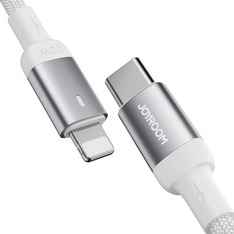 Kabel Joyroom Extraordinary Series A10 Lightning / USB-C PD 20W 1.2 m - biały Kabel Joyroom Extraordinary Series A10 Lightning / USB-C PD 20W 1.2 m - biały