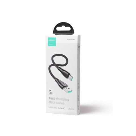 Kabel Joyroom Surpass Series A11 Lightning / USB-C 20W 0.25 m - czarny Kabel Joyroom Surpass Series A11 Lightning / USB-C 20W 0.25 m - czarny