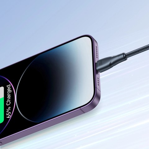 Kabel Joyroom Surpass Series A11 Lightning / USB-C 20W 0.25 m - czarny Kabel Joyroom Surpass Series A11 Lightning / USB-C 20W 0.25 m - czarny