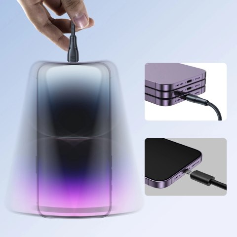 Kabel Joyroom Surpass Series A11 Lightning / USB-C 20W 0.25 m - czarny Kabel Joyroom Surpass Series A11 Lightning / USB-C 20W 0.25 m - czarny