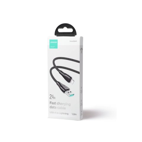 Kabel Joyroom Surpass Series A11 USB-A / Lightning 2.4A 1.2 m - czarny Kabel Joyroom Surpass Series A11 USB-A / Lightning 2.4A 1.2 m - czarny