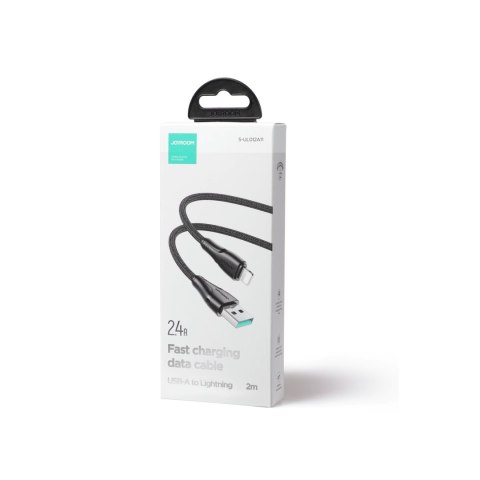 Kabel Joyroom Surpass Series A11 USB-A / Lightning 2.4A 2 m - czarny Kabel Joyroom Surpass Series A11 USB-A / Lightning 2.4A 2 m - czarny