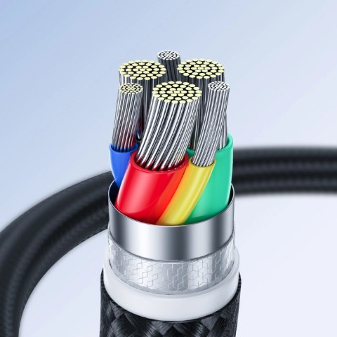 Kabel Joyroom Surpass Series A11 USB-A / Lightning 2.4A 2 m - czarny Kabel Joyroom Surpass Series A11 USB-A / Lightning 2.4A 2 m - czarny