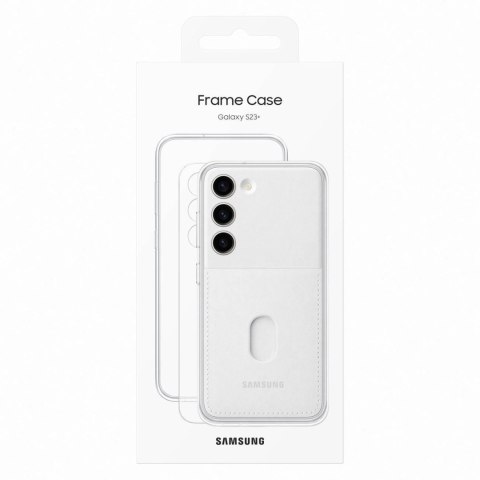 Samsung Frame Cover etui Samsung Galaxy S23+ pokrowiec z wymiennymi pleckami białe (EF-MS916CWEGWW) Samsung Frame Cover etui Samsung Galaxy S23+ pokrowiec z wymiennymi pleckami białe (EF-MS916CWEGWW)