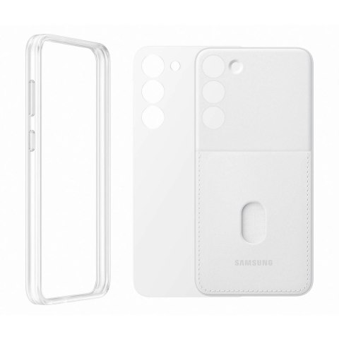 Samsung Frame Cover etui Samsung Galaxy S23+ pokrowiec z wymiennymi pleckami białe (EF-MS916CWEGWW) Samsung Frame Cover etui Samsung Galaxy S23+ pokrowiec z wymiennymi pleckami białe (EF-MS916CWEGWW)