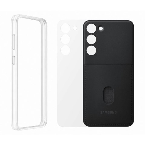 Samsung Frame Cover etui Samsung Galaxy S23+ pokrowiec z wymiennymi pleckami czarne (EF-MS916CBEGWW) Samsung Frame Cover etui Samsung Galaxy S23+ pokrowiec z wymiennymi pleckami czarne (EF-MS916CBEGWW)