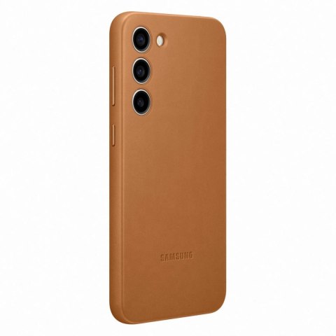Samsung Leather Cover etui Samsung Galaxy S23+ pokrowiec z naturalnej skóry camel (EF-VS916LAEGWW) Samsung Leather Cover etui Samsung Galaxy S23+ pokrowiec z naturalnej skóry camel (EF-VS916LAEGWW)