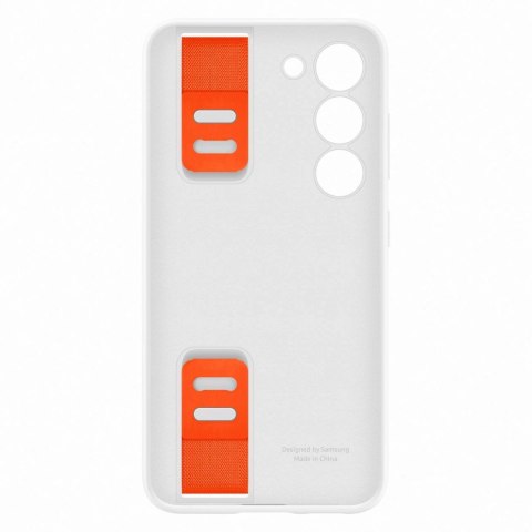 Samsung Silicone Grip Cover etui Samsung Galaxy S23 silikonowy pokrowiec z paskiem na rękę białe (EF-GS911TWEGWW) Samsung Silicone Grip Cover etui Samsung Galaxy S23 silikonowy pokrowiec z paskiem na rękę białe (EF-GS911TWEGWW)