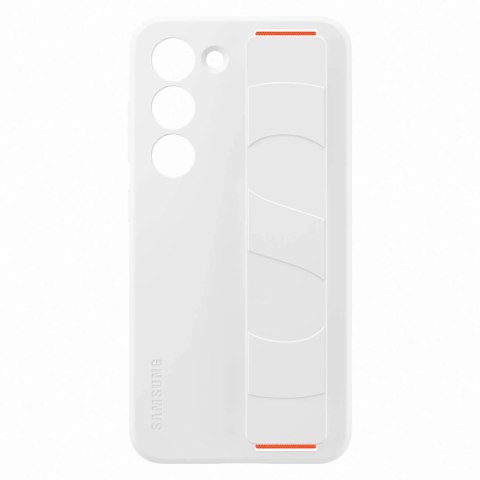 Samsung Silicone Grip Cover etui Samsung Galaxy S23 silikonowy pokrowiec z paskiem na rękę białe (EF-GS911TWEGWW) Samsung Silicone Grip Cover etui Samsung Galaxy S23 silikonowy pokrowiec z paskiem na rękę białe (EF-GS911TWEGWW)