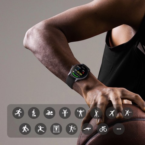 Smartwatch Joyroom Classis Series JR-FC1 z funkcją odbierania połączeń / ochroną IP68 - szary Smartwatch Joyroom Classis Series JR-FC1 z funkcją odbierania połączeń / ochroną IP68 - szary