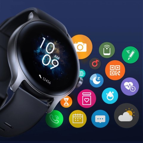 Smartwatch Joyroom Classis Series JR-FC1 z funkcją odbierania połączeń / ochroną IP68 - szary Smartwatch Joyroom Classis Series JR-FC1 z funkcją odbierania połączeń / ochroną IP68 - szary