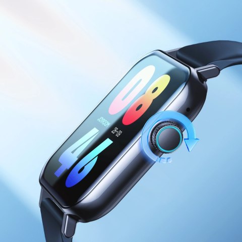 Smartwatch Joyroom Fit-Life JR-FT5 z funkcją odbierania połączeń / ochroną IP68 - czarny Smartwatch Joyroom Fit-Life JR-FT5 z funkcją odbierania połączeń / ochroną IP68 - czarny
