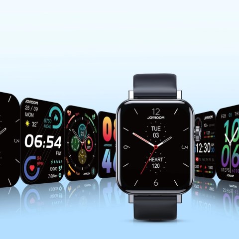 Smartwatch Joyroom Fit-Life JR-FT5 z funkcją odbierania połączeń / ochroną IP68 - czarny Smartwatch Joyroom Fit-Life JR-FT5 z funkcją odbierania połączeń / ochroną IP68 - czarny
