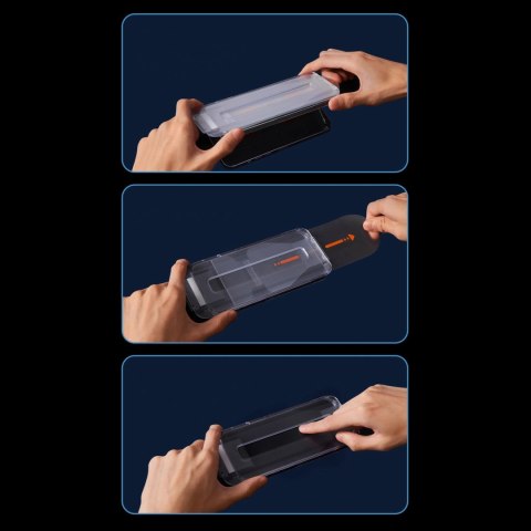 Baseus Privacy szkło hartowane do iPhone 14 Pro na cały ekran 0.4mm prywatyzujące filtr Anti Spy + zestaw montażowy Baseus Privacy szkło hartowane do iPhone 14 Pro na cały ekran 0.4mm prywatyzujące filtr Anti Spy + zestaw montażowy