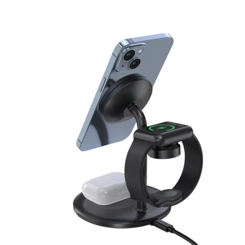 Choetech stacja ładująca indukcyjna 3w1 iPhone 12/13/14, AirPods Pro, Apple Watch czarna (T585-F) Choetech stacja ładująca indukcyjna 3w1 iPhone 12/13/14, AirPods Pro, Apple Watch czarna (T585-F)
