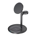 Choetech stacja ładująca indukcyjna 3w1 iPhone 12/13/14, AirPods Pro, Apple Watch czarna (T585-F) Choetech stacja ładująca indukcyjna 3w1 iPhone 12/13/14, AirPods Pro, Apple Watch czarna (T585-F)