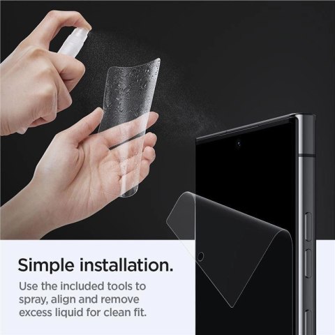 Folia hydrożelowa Spigen Neo Flex na Samsung Galaxy S23 Ultra - 2 szt. Folia hydrożelowa Spigen Neo Flex na Samsung Galaxy S23 Ultra - 2 szt.